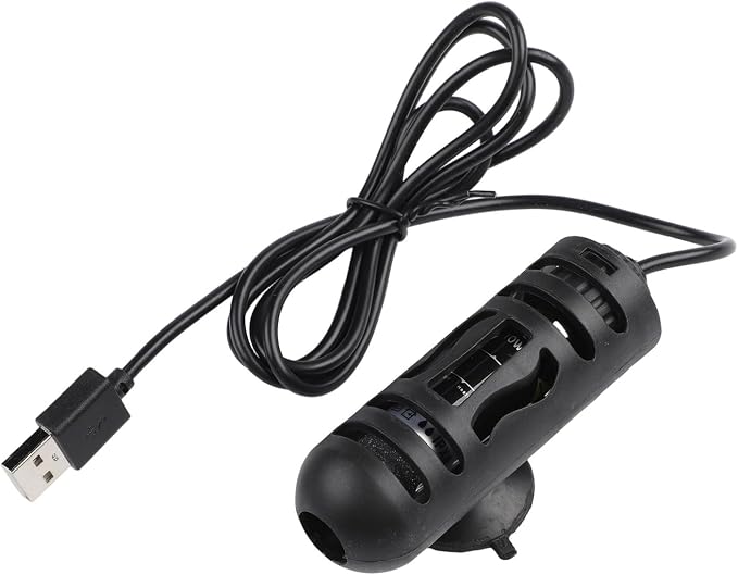 Heater with Heater Thermostat 26c Quartz Explosion-proof Low Usb Powered Aquarium Auto 5l Fish Tank 10w Warmer Betta 2. Voltage Turtle Bowl(USB with sheath)