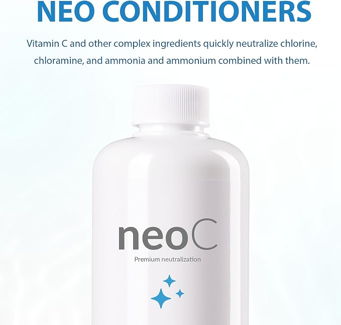 Aquario Neo C – Ammonia Neutralizer for Fish Tank and Chlorine Remover, Liquid Conditioner for Freshwater Fish Tank - Water Conditioner for Aquarium Tank - 300ml