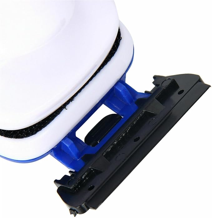 Magnetic Mini Fish Tank Magnet Brush, Scraper Fish Bowl Magnet Brush for Fish Tank Vases Decanter