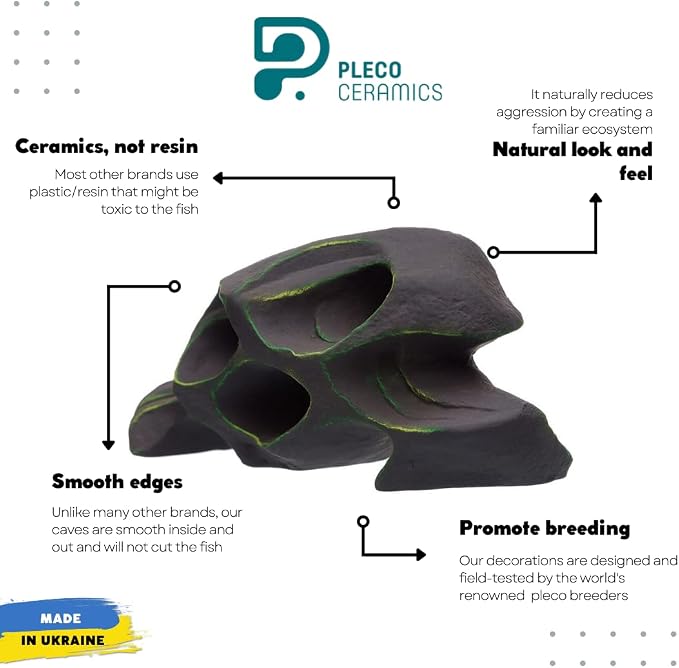 Honeycomb Aquarium Hiding cave Decoration for bettas Cichlids plecos