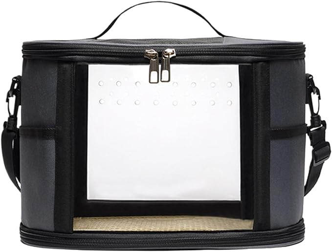 Parrot Travel Bag – Portable Bird Carrier, Small Pet Shoulder Bag, Lightweight Travel Backpack | Comfortable Travels Solution, Easy Carry Bags for Budgies Cockatiel Parrot Hamster