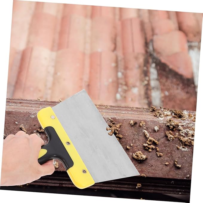 BESPORTBLE Guano Cleaning Scraper Bird Cage Cleaning Tool Stainless Steel Bird Droppings Remover