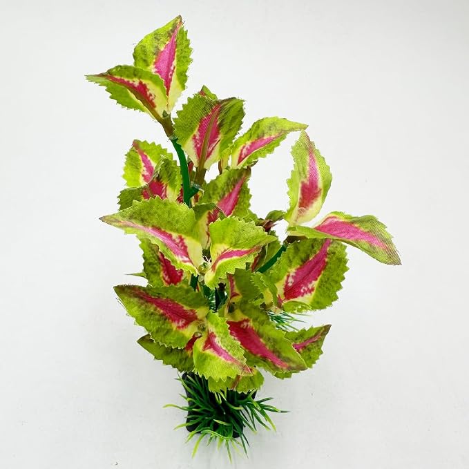 2pcs Set Aquarium Decor Plants Betta Fish Tank Decorations Soft Silk Artificial Plant Goldfish Waterscape Fish Hides Snake Tank/Reptiles Plants