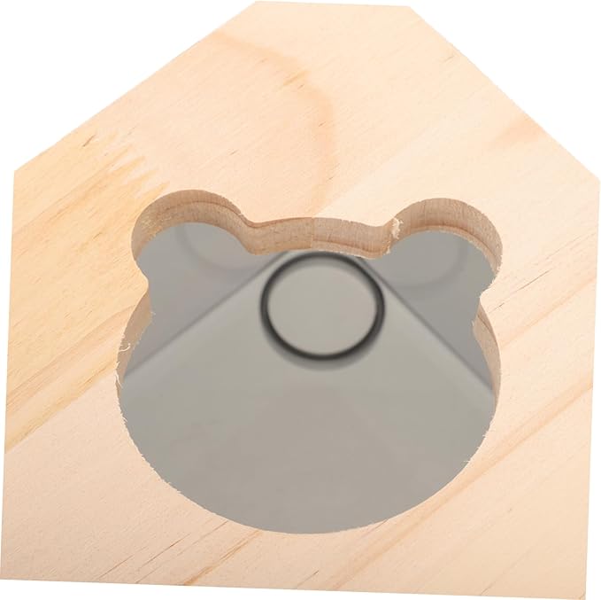 POPETPOP Chinchilla Dust Bath Container Hamster Bathtub Splashproof Small Pet Bathroom Acrylic Material