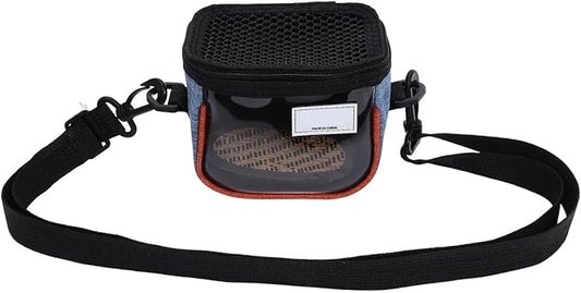 FOMIYES Messenger Bag Suitcases Organizer Bags Small Animal Carrier Bag for Purse Dwarf Hamster Carrier Handbag Storage Organizer Glider Outdoor Supplies Travel Pet Black Lining