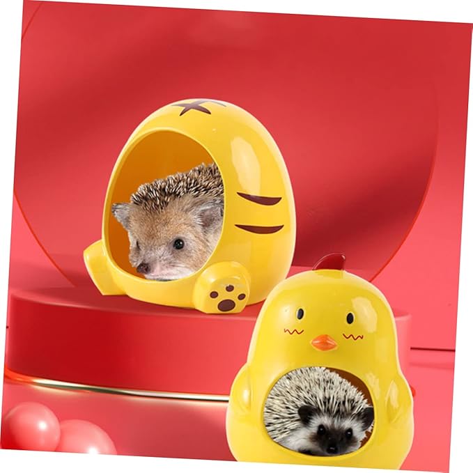 Toddmomy Ceramic Nest for Hamster Guinea Pig Hideaway Small Animal House Accessory