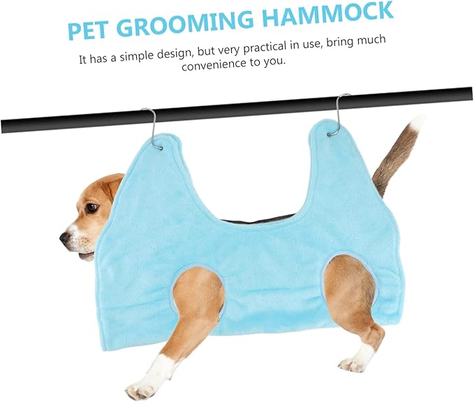 COLLBATH Ergonomic Design Cat Grooming Hammock Pet Beauty Hammock for Window Pet Shop Helper