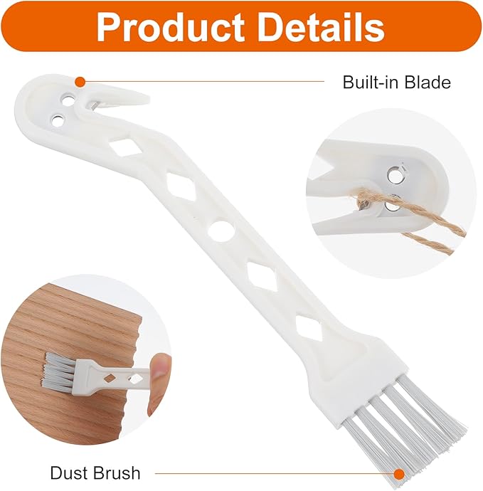 4 Packs Handheld Vacuum Cleaner Brush, Roller Vacuum, Sweeping Robot Cleaner Brushs, Universal Tool Brush ABS Dust 2 in 1 Cleaning Brushs for Sweeping Robot Cleaning Hair/Pet Hair/Dust