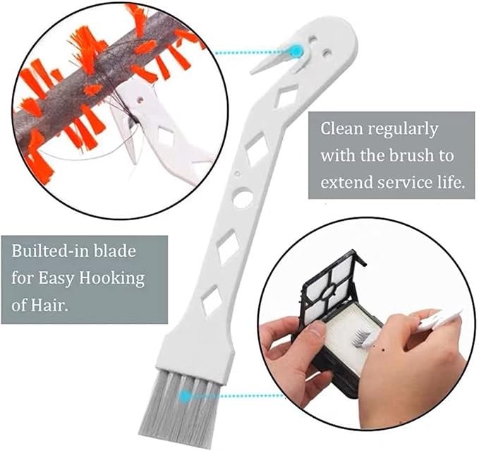GLOGLOW Handheld Vacuum Cordless, Powerful Suction Rechargeable Car Vacuum with LED Light, Lightweight Portable Hand Vacuum for Home Car Pet Hair, with Crevice Tool and Brush
