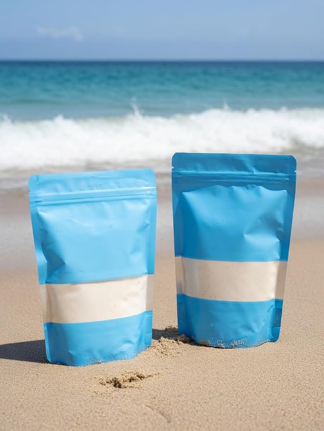 Florida Beaches Sand Soft, Fine Sand (16 oz / 1 LB) for Vase Filler, Coastal Decor, Weddings, Terrariums, Aquariums, and DIY Crafts - Natural & Cleaned from Various South Florida Beaches