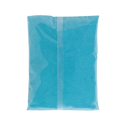 S&S Worldwide Color Splash Art Sand, Terrariums, 2lb Bag, Light Blue | Non-toxic, Adhesive sand art boards and DIY home decor crafts, Versatile Enough For Any Project, Fade-free Colors