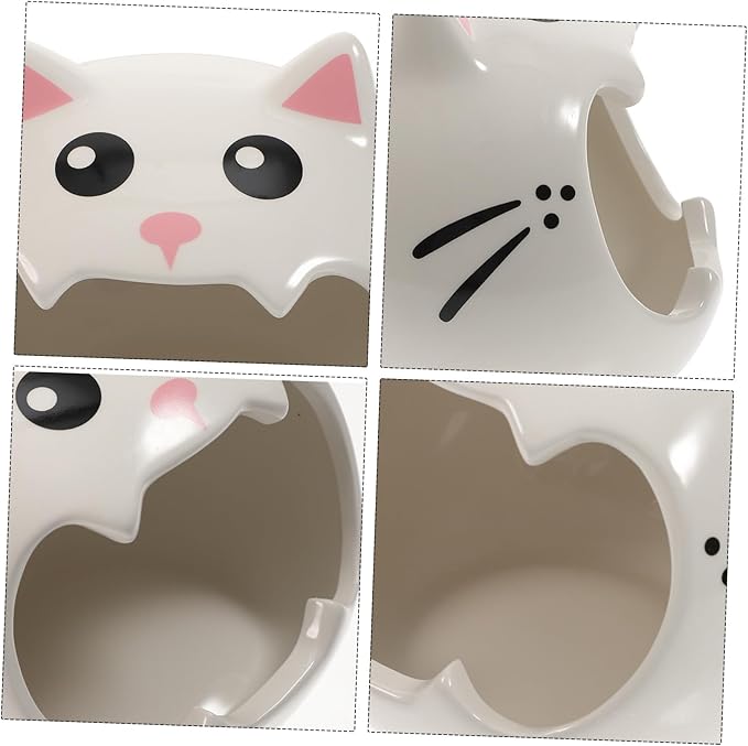 Totority Ceramic Small Pet Hideout for Guinea Pigs and Hamsters Cooling Nest for Summer Natural Wear-Resistant Ceramic Hut Safe Resting and Playing Shelter for Small Animals