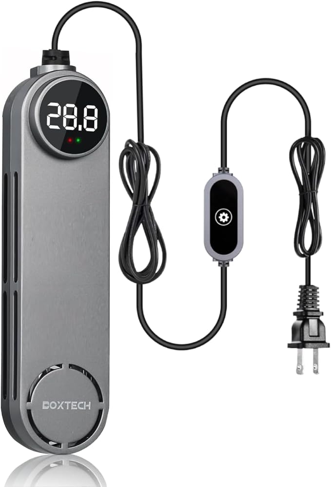 300W for 40-75gal, Digital Display. Overheat/Dry-Run Safe with Error Codes. Explosion-Proof. Ext. Controller