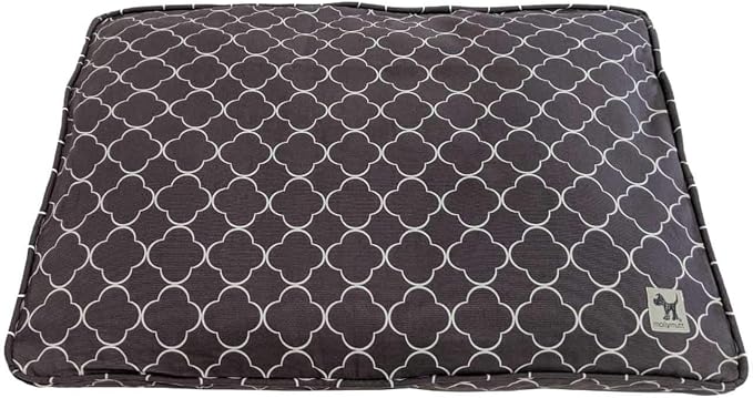 Molly Mutt Dog Crate Pad Cover, 100% Cotton Canvas Cover for Dog or Puppy Crate Bed, Durable, Washable, and Free of Harmful Chemicals, Pre-Shrunk, 48"x30"x2.5", Clark Gable