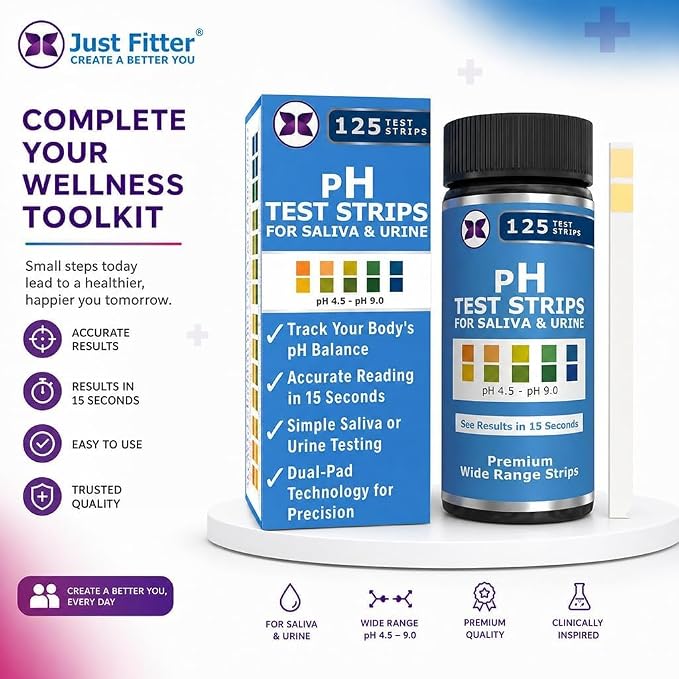 pH Test Strips for Testing Alkaline and Acid Levels in The Body. Track & Monitor Your pH Level Using Saliva and Urine. pH Tester for Highly Accurate Results in Seconds.