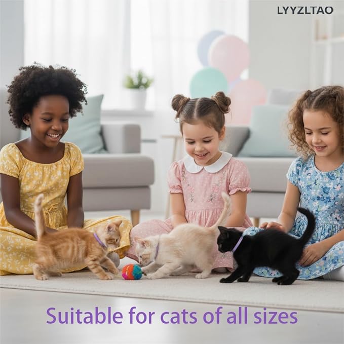 Calming Collar for Cats 4 Pack - Pheromone for Anxiety Stress Relief | Waterproof, Adjustable 120-Day Lasting for All Cats & Kittens