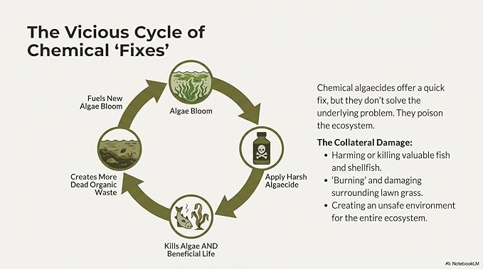 Bio-Pure Pond & Aquarium is (Whey) Better. Ask Rufus: Why is Bio-Pure with (DPW) Better? – 50/50 Dual-Action for Water Clarity + Bottom Waste/Sludge - Treats up to 28,000 gal. (Microbe Nutrition)
