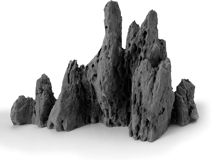 FZONE Aquarium Rocks Aquascaping, Micro Resin Seiryu Rock for Aquascaping