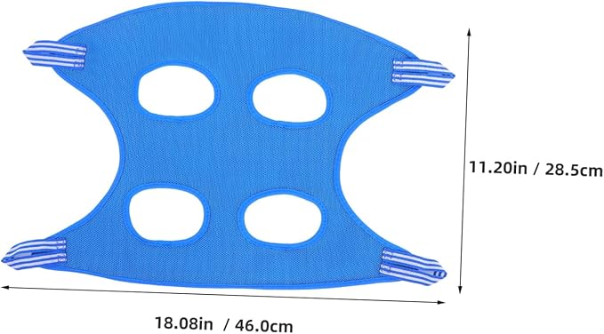 BESTonZON Comfortable Pet Grooming Hammock for Cats Dogs Space Saving Nail Trimming Dog Grooming