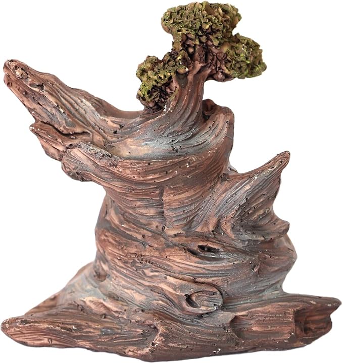 Resin Aquarium Driftwood for Aquarium Decor Reptile Tank Decoration,Sunken Wood for Fish Tanks & Reptile Terrariums,Perfect for Fish,Lizards,Turtles,Geckos,Tortoises,Small Animals