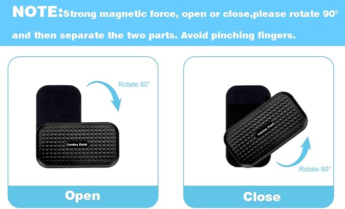 Carefree Fish Aquarium Small Magnetic Cleaner for Acrylic or Glass Fish Tank Magnet Brush Floating