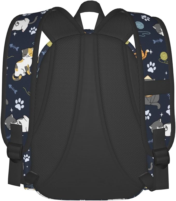 Cute Cats Backpack for Women 16.9 inch Travel Casual Laptop Backpack Lightweight Waterproof Hiking Daypack