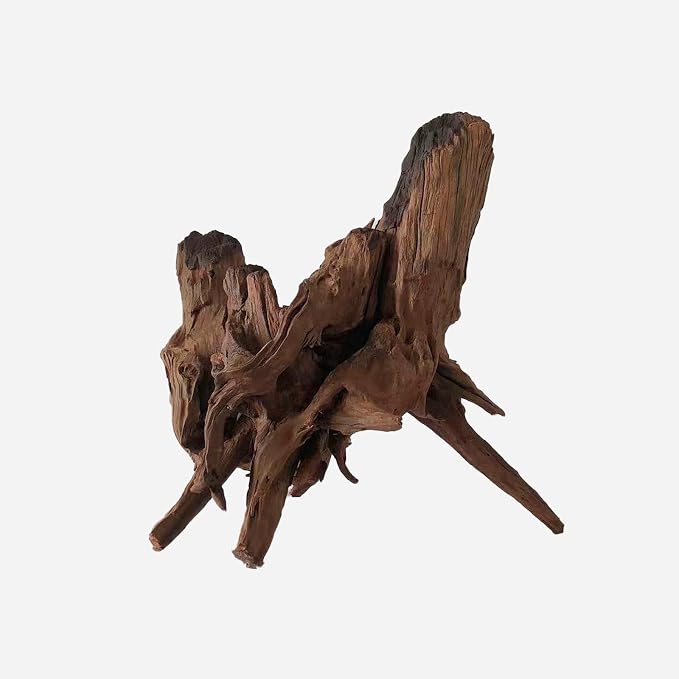 Natural Driftwood for Aquarium Decor, L14.17×W10.63×H13.78 Inches Large Drift Wood Decorations for Reptile Hide, Fish Tank, Optional Shapes