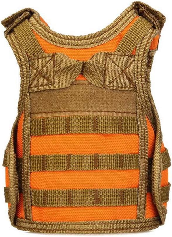 Ferret Clothes Small Animals Harness Military Style Adjustable Shoulder Straps Soft Mesh Comfort Durable Nylon Padded Vest Ferret Guinea Pig Hamster Bunny Kitten Puppy Small Pet Clothes Accessory