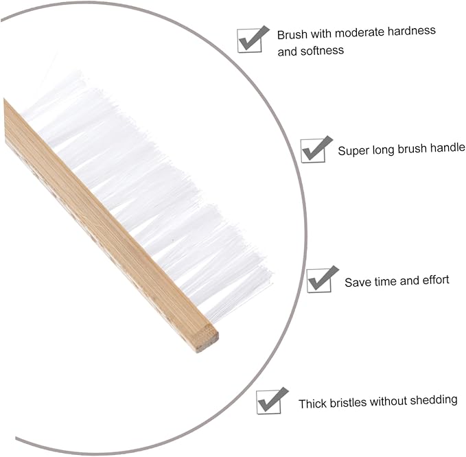DOITOOL 2pcs Pet Bird Cage Cleaning Tools Set Brush Scraper for Parrots and Birds Essential Supplies for Healthy and Space