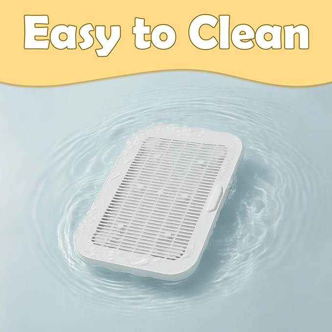 Cat Litter Mat Litter Box Mat with a Flip-top Lid,Extra Large Double-Layer Trapping Mats for Kitty,XL Cat Trapping Pad with Non-Slip Base,Durable,Waterproof,Washable,Easy to Clean (Grey)