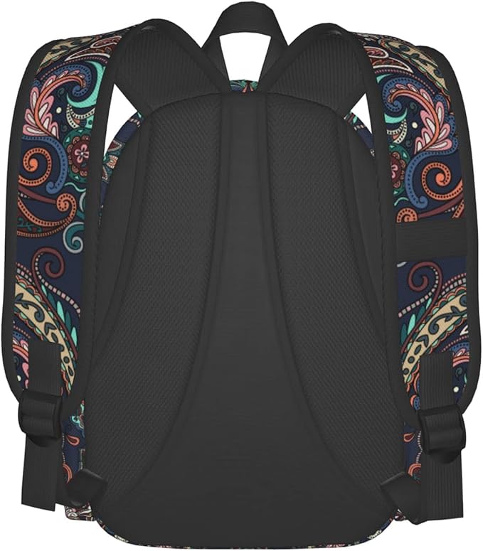 Pais-ley Backpack for Women 16.7 inch Travel Casual Laptop Backpack Lightweight Waterproof Durable Hiking Daypack