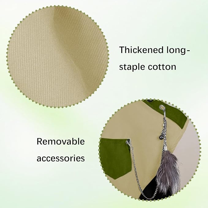 La La Pet Parrot Anti-Scratch Shoulder Protector Pet Bird Training Shoulder Cape Parrots Poop Shawl Diaper Flight Suits and Accessories for Macaws Cockatoos Parakeets Cockatiels Beige