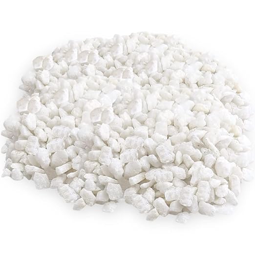 Royal Imports River Rocks, Aquarium Gravel – White 0.25" Gravel - 5 lbs | Decorative Ornamental Vase Filler Pebbles for Potted Plants, Terrariums, Vases, Succulents, Fish Tank Gravel, DIY & Crafting