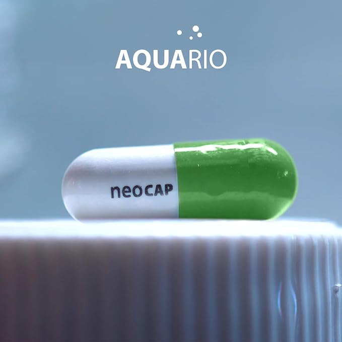 Aquario Neo Cap - Water Conditioner for Aquarium Tank - Promotes Feeding Response, Supports Healthy Growth, Safe for Fish and Shrimp - Accelerator, 20 Capsules