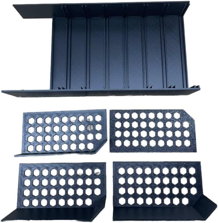 Media Basket for Fluval Spec, Black Enclosed Filter System with Multiple Chambers, Biological and Mechanical Filtration for Spec 2.6 and 5 Gallon Aquarium Kits