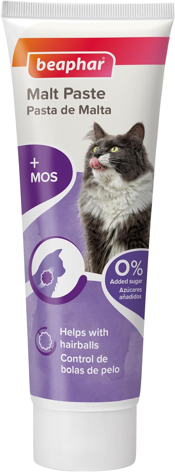 Sherleys Beaphar 2 in 1 Cat Hairball Remedy 100G