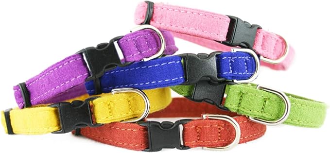 Toy Dog Collars (Rust)
