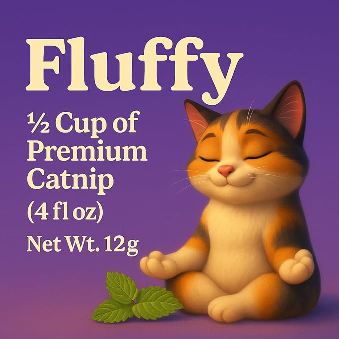 Whisker Zen Natural Catnip and Chamomile Blend for Cats, Calming Herbal Mix (4oz Bag)