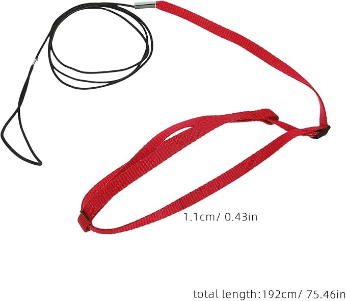 Bird Flight Harness Leash: Adjustable Parrot Flying Rope - Escape-Proof Harness for Pet Birds - Outdoor Training Strap for Parakeets and Small Parrots