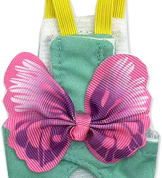 Bird Diaper Harness Flight Suit Clothes, Parrot Flight Suit with Leash for Parrot, Bird Flying Clothes for Outdoor Activities Training (with Leash,S)