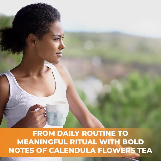 4 oz. Calendula Tea Dried Calendula Flowers Herb Herbal Marigold Tea - 113g Herb