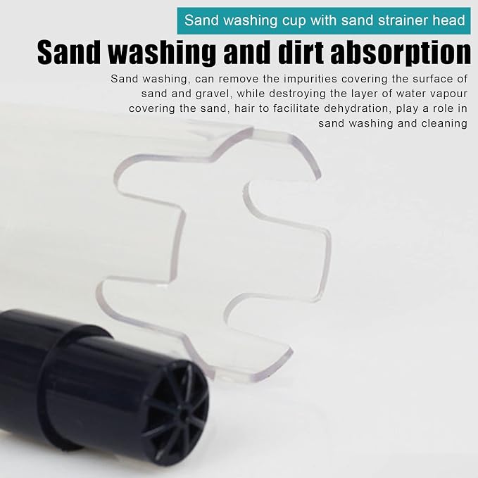 AYNEFY Aquarium Gravel Cleaner,Electric Fish Tank Water Change Fish Tank Sand Vacuum Cleaner Aquarium Siphon Vacuum Cleaner for Gravel Sand