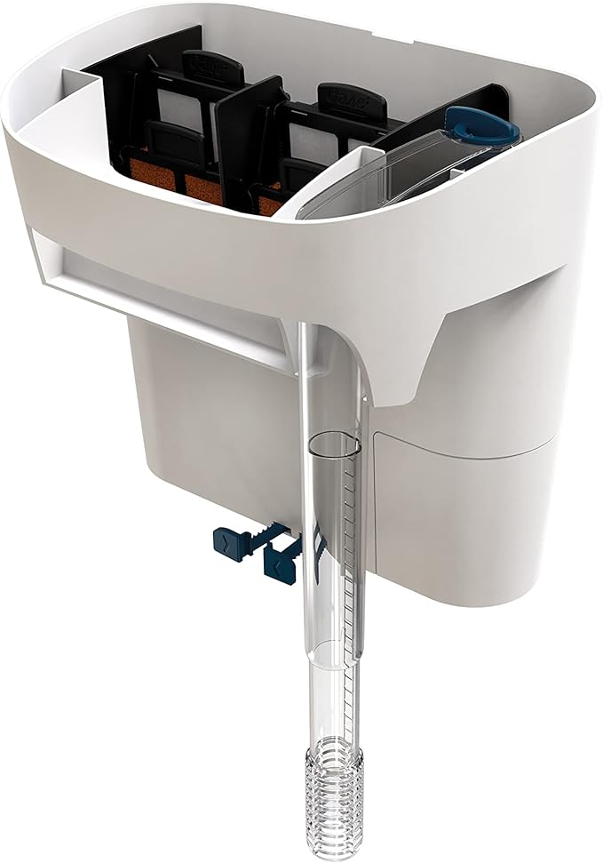 OASE BioStyle Power Filter for Aquariums up to 30 gallons, Multi-stage Filtration, Easy Maintenance, Quiet Hang on Back Filter, White