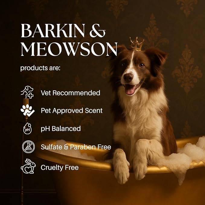 Barkin & Meowson Eye Micellar Water for Dogs & Cats 150ml / 5.07 fl.oz - Vitamin B5, Fragrance-Free Cleansing Formula