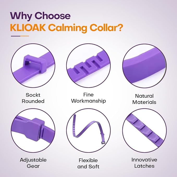 Calming Collar for Cats with Pheromone 4 Pack Cat Calming Collars to Reduce Anxiety & Scratching 30 Days Long-Lasting, Waterproof Cat Calming Collar for Indoor & Outdoor Adjustable Cat Calm Collars