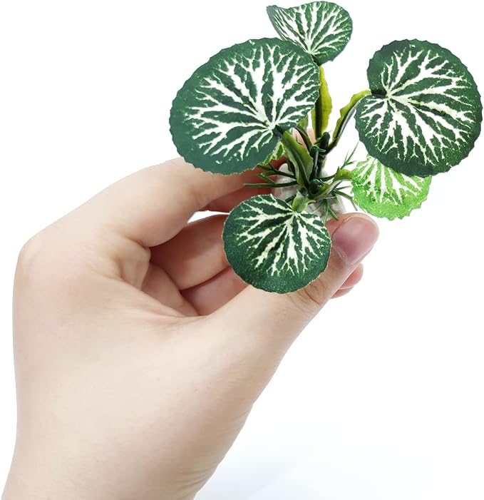 6PCS Aquarium Plants Fish Tank Decorations Betta Silk Plastic Plants for Aquarium Decor