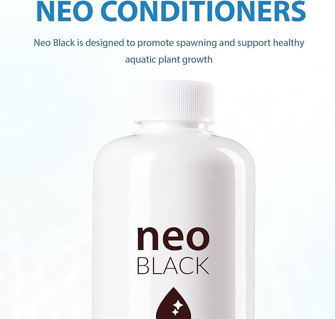Aquario Neo Black - Blackwater Aquarium Conditioner for Freshwater Planted Aquariums - Promotes Spawning & Plant Growth for Biotope Aquariums - Liquid Humic & Fulvic Acid Fish Tank Conditioner- 1000ml