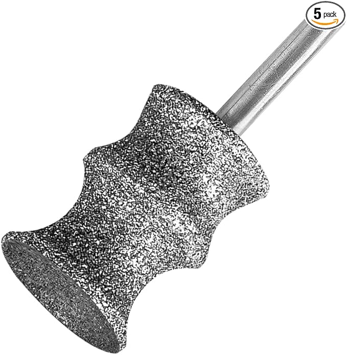 Diamond Dog Nail Grinder Bits Attachment,1/8'' Pet Nail Grinder Wheel for Dremel Dog Nail Grinder, Diamond Rotory Bit for Dogs&Pets Nail Care（Large B）