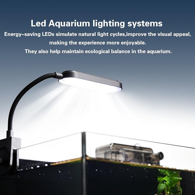 1.2 Gallon Fish Tank with Light,Filter,Lid,Landscape Accessories | Tall Fish Tank,Aquarium Starter Kit,Ultra-Clear Glass Aquarium,for Small Fish,Shrimp,or Betta