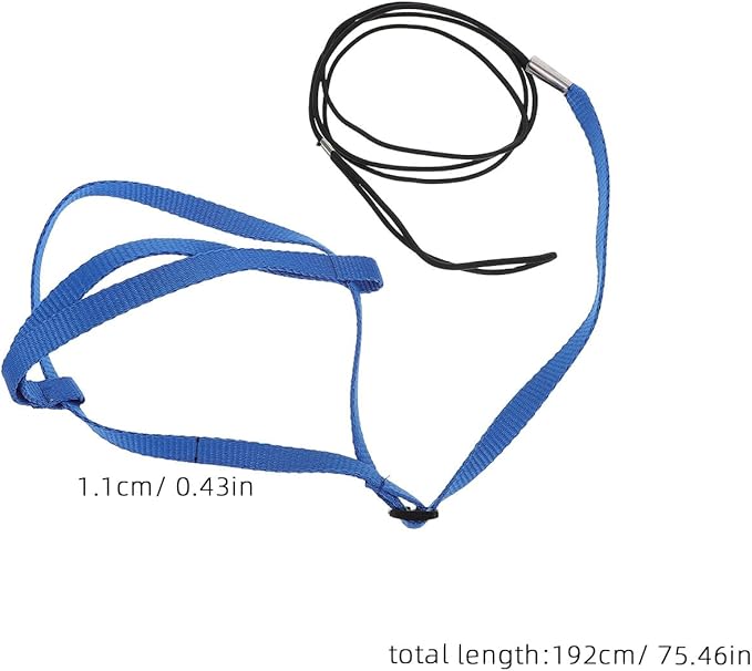 Adjustable Bird Harness and Leash for Parrots, Anti-Escape Flight Harness Rope, Outdoor Training Vest for Small Birds, Cockatiels, Conures, Parakeets